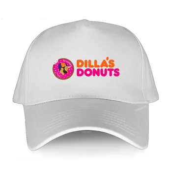 Мужская крутая шляпа в стиле хип-хоп, спортивная кепка Snapback j dilla dillas dunkin donuts, модная бейсболка с графическим принтом, популярные женские шляпы