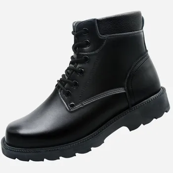 Мужские ботинки, утолщенные хлопчатобумажные ботинки, уличная шерстяная противоскользящая обувь, мужская короткая хлопчатобумажная обувь, зимние ботинки, теплые ботинки