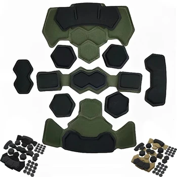 НОВАЯ замена тактической накладки из пены с эффектом памяти Воздушная подушка Защитная накладка для шлема Внутренняя подкладка