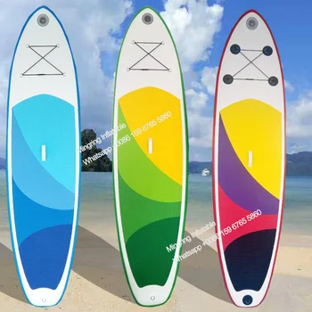 Надувная стоячая ДОСКА ДЛЯ серфинга Ocean SUP с откидной конструкцией Waterplay Surfing
