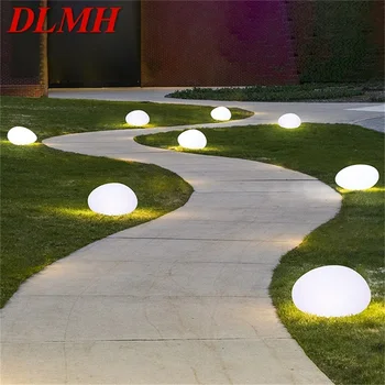 Наружные газонные светильники DLMH Современные креативные камни Садовая лампа LED водонепроницаемая IP65 декоративная для дома