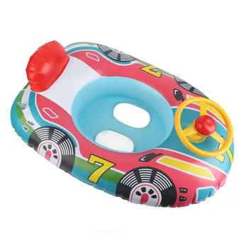 Насадка для защиты от протечек в форме самолета, Надувной бассейн из ПВХ, Кольцо для плавания для вечеринки для детей