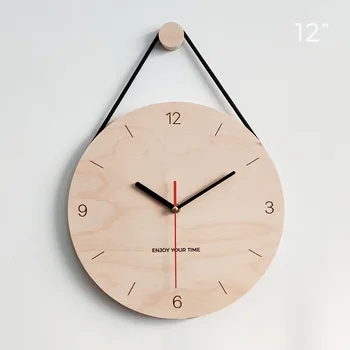 Настенные часы деревянные скандинавские японские горячие креативные часы украшение домашней гостиной креативные подарки для украшения дома