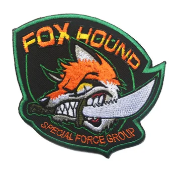 Нашивки с крючком сзади Metal Gear Solid Foxhound Military Special forces тактические нашивки для куртки