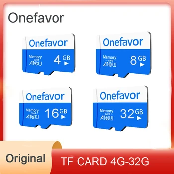 Новая Оригинальная TF-Карта Onefavor 4GB 8GB 16GB 32GB Micro Memory Card Высокоскоростной Автомобильный Рекордер Monitor Card TF Small Card