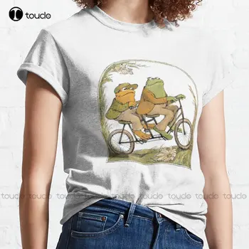 Новая классическая футболка с лягушкой и жабой, футболки с аниме, хлопковая футболка S-3Xl унисекс