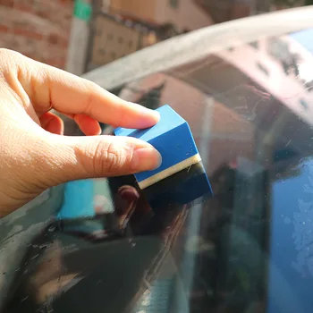 Новая салфетка для очистки масляной пленки на стекле 2022 года для полировки автомобиля шерстяной блок пленка для обезжиривания лобового стекла шеллак чистящая шерстяная салфетка