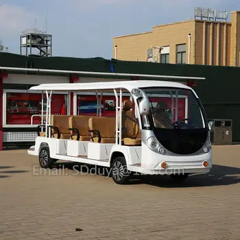 Новая шина с электроприводом, ABS Люк на крыше, экскурсионный мини-автобус на 14 мест с батарейным питанием