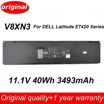 Новый Аккумулятор Для Ноутбука V8XN3 11,1V 40Wh 3493 mAh Dell Latitude E7420 E7440 E7450 14 Серии 7000 Замена Аккумулятора Ноутбука