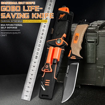 Нож Gb 1500 с фиксированным лезвием для военной подготовки, высококачественные тактические карманные EDC-ножи для выживания на открытом воздухе, охоты и кемпинга