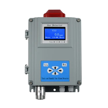 Онлайн-монитор очистки воды от хлора, настенный детектор утечки газа cl2