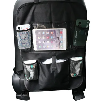 Органайзер на спинке автокресла, универсальная сумка для хранения с несколькими карманами, держатель для планшета, Аксессуар для интерьера автомобиля