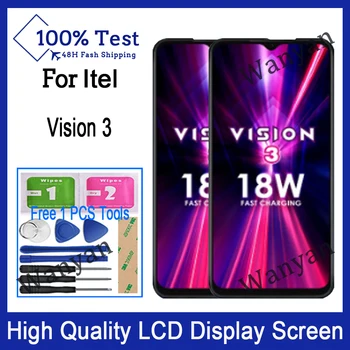 Оригинал для запасных частей Itel Vision 3 LCD Display Touch Screen Digitizer