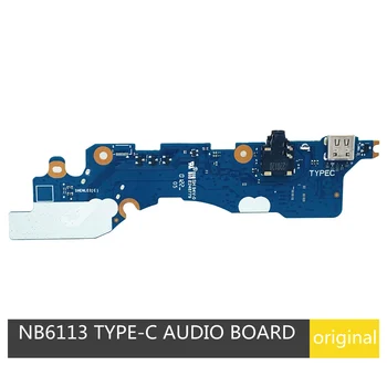 Оригинал для ноутбука NB6113 Зарядное устройство USB TYPE-C АУДИО плата ввода-вывода NB6113_UB_V4_CX