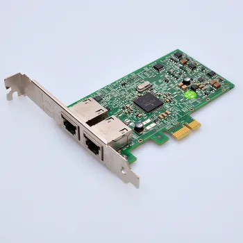 Оригинальная Broadcom 5720 BCM5720 557M9 Двойная 2-портовая Гигабитная сетевая интернет-карта PCI-E X1 для Dell Версии 00FCGN 0FCGN