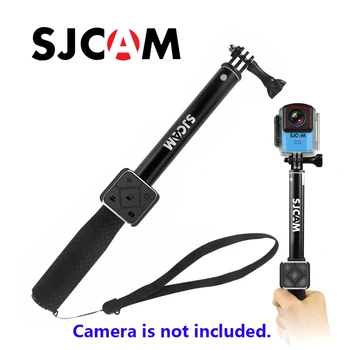 Оригинальная Алюминиевая Селфи-Палка SJCAM и Пульт Дистанционного Управления для Спортивной Камеры WiFi Action Cam серии SJCM SJ6 LEGEND M20 SJ7 Star SJ8