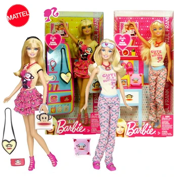 Оригинальная кукла Mattel серии Barbie Dream Love Paul Frank Love Dentist, игрушки принцессы выпускного вечера для девочек, коллекция образовательного реквизита