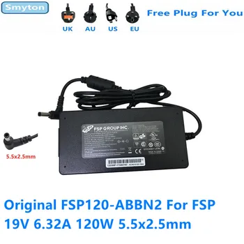 Оригинальный Адаптер Питания Переменного Тока Зарядное Устройство Для Ноутбука FSP FSP120-ABBN2 19V 6.32A 120W 5.5x2.5mm
