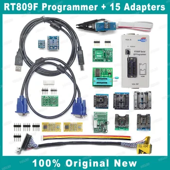 Оригинальный Новый RT809F ISP Программатор + Плата расширения PEB-1 + TSOP48 Адаптер ISP ЖК-программатор + Линия чтения EDID TSSOP8