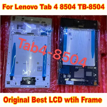 Оригинальный Сенсор для Lenovo Tab 4 8504 TB-8504 TB-8504F TB-8504X TB-8504N ЖК-дисплей с Сенсорным Экраном и Цифровым Преобразователем в сборе с рамкой