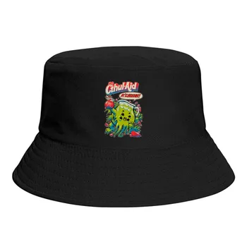Осенние шляпы-ведерки CTHUL-AID для мальчиков и девочек, индивидуальные шляпы рыбака из мифов Ктулху, Приморская панама Gorros
