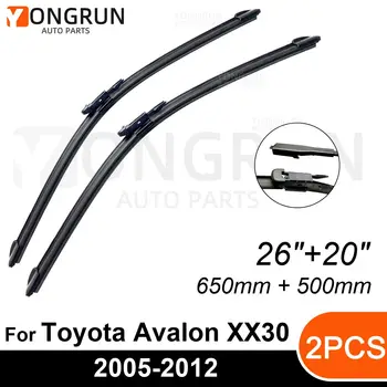 Передние стеклоочистители для Toyota Avalon XX30 2005-2012 Резина для щетки стеклоочистителя 26 