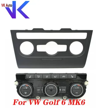 Переключатель управления кондиционером Climatronic Обогреватель сидений Golf 6 MK6 VI С индикатором температуры 5ND 907 044 E/G/C/J