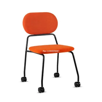 Персонализированный креативный милый туалетный столик стул для офисных встреч, тренировок, штабелируемый компьютерный стул для письма