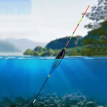 Плавающие вертикальные поплавки для ловли карася, привлекательная светящаяся палочка для рыбалки, высокочувствительные инструменты для любителей рыбной ловли