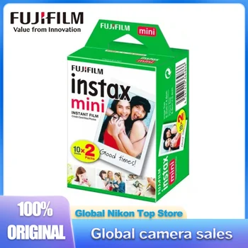 Пленка Fujifilm Instax Mini Белая 10 20 40 60 80 100 Листов Для Фотоаппарата Мгновенной Печати FUJI Mini 9 Mini 11 8 7s 70