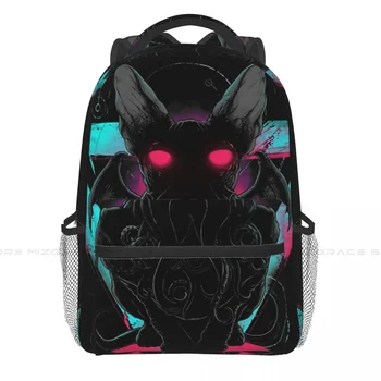 Повседневная школьная сумка большой емкости, рюкзаки для ноутбука Cathulhu Monster, многофункциональный мягкий рюкзак для подростка