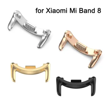 Подходит для браслета Xiaomi 8 с металлическим разъемом mi band 8 head grain переходник из нержавеющей стали для браслета шириной 12 мм