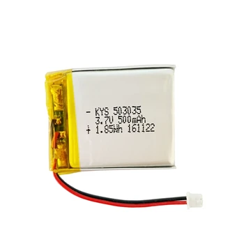 Полимерно-литиевая батарея 3,7 В 503035 Перезаряжаемая 5 В для ручки для записи аудио тахографа Bluetooth