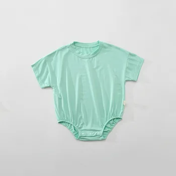 Пользовательское имя Новорожденный, летняя одежда для девочек из ледяного шелка, комбинезон с пузырями, детские костюмы 2023 года, боди для мамы и детей для мальчиков
