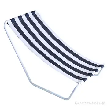 Портативный Открытый Пляжный шезлонг для кемпинга, Легко Складывающийся стул для сна, Рыбалка, барбекю, шезлонг для путешествий, пляжное кресло с откидной спинкой