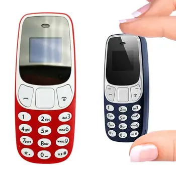 Портативный мобильный телефон с двумя sim-картами, изменяющий голос, MP3/4 плеера, мини-Bluetooth-совместимый мобильный телефон