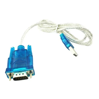 Последовательный порт USB-RS232 9-контактный кабель DB9 адаптер последовательного COM-порта конвертер НОВЫЙ