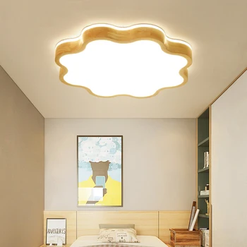 Потолочные светильники Nordic LED, простой потолочный светильник в виде цветка В гостиной, прихожей, спальне, Ресторане, Декоративные Светильники
