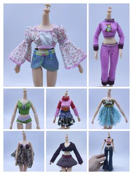 Потрясающая высокая кукла для одевания кукол, мягкая повседневная одежда, одежда ручной работы, одежда для кукол, игрушки для девочек