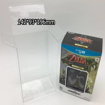 Прозрачная Защитная коробка для Nintendo WII U / The Legend of Zelda: Twilight Princess Collect Boxes Game Shell Прозрачная Витрина