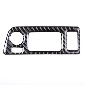 Рамка панели переключателя фар из мягкого углеродного волокна для автомобиля, наклейка, накладка, наклейки для Chevrolet Corvette C7 2014-2019