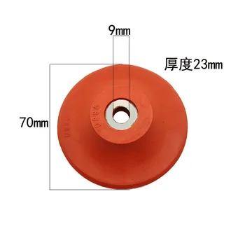 Резиновая подушка для прессования деревянного блока ДИАМЕТРОМ 70 мм 9 мм 23 мм