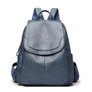 Ретро-рюкзаки большой вместимости для женщин, роскошные дизайнерские женские школьные сумки из высококачественной искусственной кожи, Женская дорожная сумка для отдыха, рюкзак