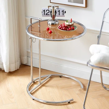 Роскошный журнальный столик с регулируемым дизайном В твердом переплете, круглый журнальный столик для кемпинга, роскошная мебель премиум-класса Stolik Kawowy для гостиной