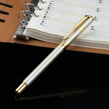 Ручка Baozhu Бизнес Металлическая Ручка для подписи Подарочная Ручка Офисная Ручка для подписи Рекламная Ручка С церемонией вручения, чтобы научиться писать