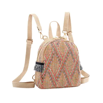 Рюкзак с антиблокировочным покрытием, рюкзак с кисточками мелкого плетения, сумка для ноутбука, рюкзак для девочки, рюкзак с кошачьими пузырями, рюкзак для девочки