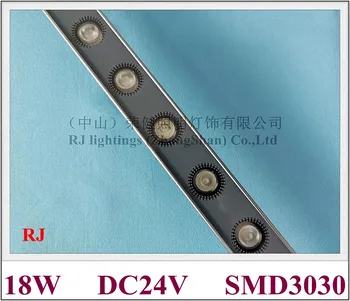 Светодиодная лампа для омывания стен LED staining light рекламный прожектор DC24V входной алюминий SMD3030 18 LED 18W 1000mm * 40mm * 25mm