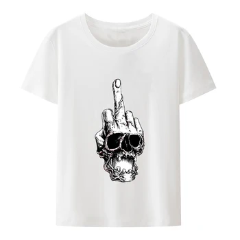 Скелеты смеются над жестами Одежда Мужская одежда Повседневная футболка с коротким рукавом Аниме футболка Camisetas Koszulki Camiseta Hombre с круглым вырезом