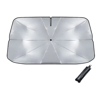 Складной автомобильный зонт-козырек для ветрового стекла с защитой от ультрафиолета N0HF