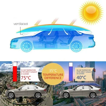 Солнцезащитный козырек для автомобиля Прочный Солнцезащитный козырек для лобового стекла автомобиля, Зонт для автомобиля, Солнцезащитный козырек для автомобиля, тент для автомобиля, защита от ультрафиолета